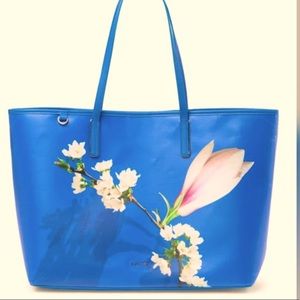 Ted Baker London Beckkaa Harmony Canvas Tote blue